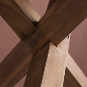 實木餐桌, dBodhi 工業風家具, 靈魂老柚木家具, 工業風家具 Fendy 三腳圓桌-16