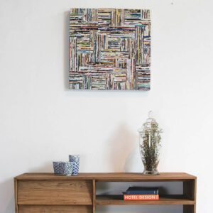 牆飾, 收藏 | 玩具 | 小物, dBodhi 工業風家具, 工業風家具 Home Solutions雜誌編織掛飾 – 幾何編織-30