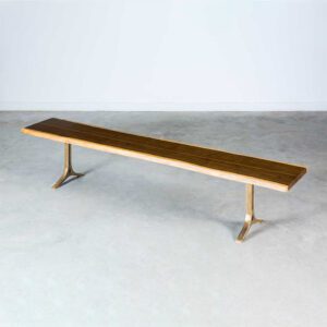 玄關, 長凳, Square Roots 英國設計家具, 工業風家具 Samara 橡木長凳-26