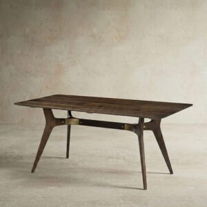 森森不息 擁抱地球月, 實木餐桌, 實木書桌, Square Roots 英國設計家具, 工業風家具 Kiri 橡木餐桌-43