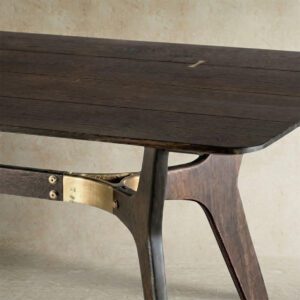 森森不息 擁抱地球月, 實木餐桌, 實木書桌, Square Roots 英國設計家具, 工業風家具 Kiri 橡木餐桌-44