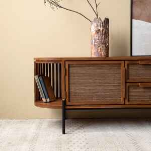 電視櫃, dBodhi 工業風家具, 靈魂老柚木家具 Coco 寧靜韶光電視櫃-50
