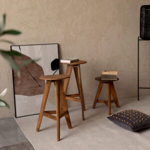 餐椅, dBodhi 工業風家具, 靈魂老柚木家具 Berri 三腳椅凳-19