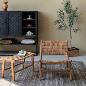 睡個好覺吧！Have a Sweet Dream, 休閒椅, dBodhi 工業風家具, 靈魂老柚木家具 Caterpillar Beetle 原野編織休閒椅-19