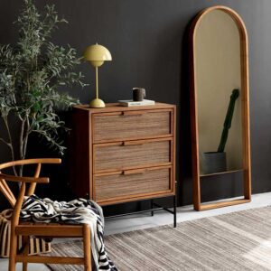 睡個好覺吧！Have a Sweet Dream, 邊櫃, 斗櫃, dBodhi 工業風家具, 靈魂老柚木家具 Coco 寧靜韶光三抽儲物櫃-46