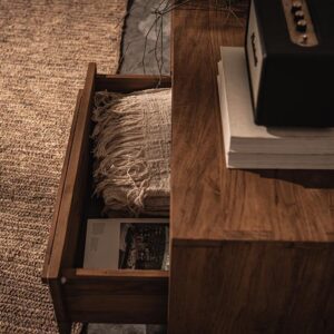 電視櫃, dBodhi 工業風家具, 靈魂老柚木家具 Outline 一層二抽電視櫃-20