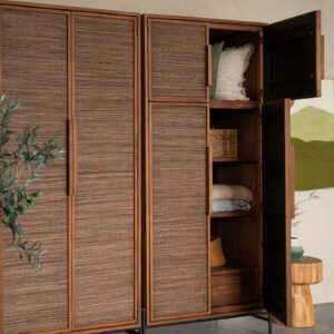 衣櫥 | 高櫃, dBodhi 工業風家具, 靈魂老柚木家具 Coco 寧靜韶光四門儲物衣櫃-19