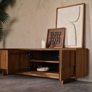 邊櫃, dBodhi 工業風家具, 靈魂老柚木家具 Ace Dresser 四門邊櫃-16