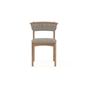 餐椅, 書桌椅, Air Division 新加坡獲獎實木家具, 當代設計家具 Enclosure 柚木布墊餐椅-46