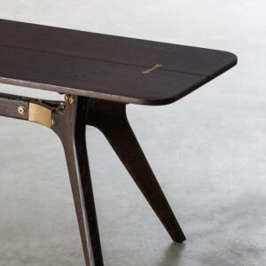 玄關, 長凳, Square Roots 英國設計家具, 工業風家具 Kiri 橡木長凳-17