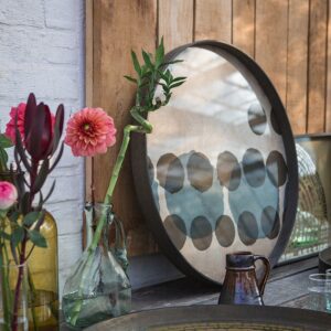 收藏 | 玩具 | 小物, 比利時原木實木家具｜Ethnicraft, 當代設計家具, Notre Monde 美國輕奢家飾 筆墨暈染莽綠玻璃托盤-18