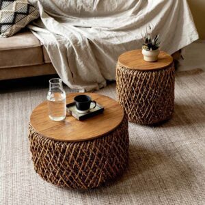 咖啡桌, dBodhi 工業風家具, 靈魂老柚木家具 Knut 咖啡桌組-19