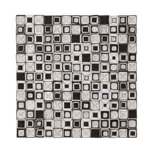 牆飾, 收藏 | 玩具 | 小物, dBodhi 工業風家具, 工業風家具 Home Solutions 雜誌編織掛飾 – 黑白幾何方錐編織-47