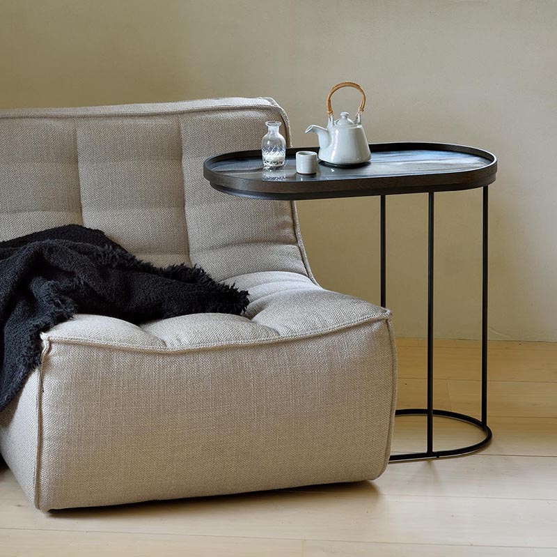 睡個好覺吧！Have a Sweet Dream, 邊几, 比利時原木實木家具｜Ethnicraft, 極簡設計家具, 當代設計家具, Notre Monde 美國輕奢家飾 橢圓邊几框架-11