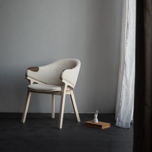 Patch 布面橡木座椅