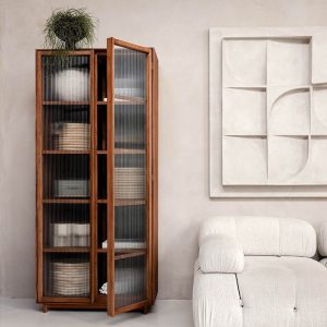 Motion 二門五層玻璃儲物櫃