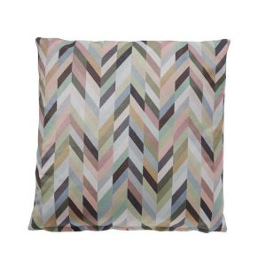 Peak幾何抱枕-粉彩