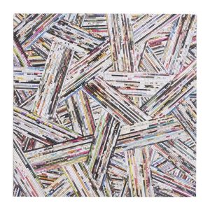 Home Solutions雜誌編織掛飾 - 不規則幾何編織