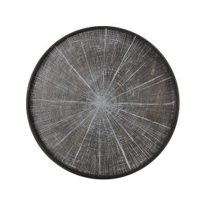 樺白年輪漂流木托盤