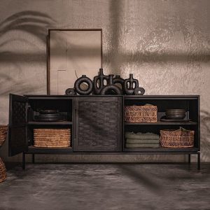 Karma Charcoal 微光祕境二門二層邊櫃