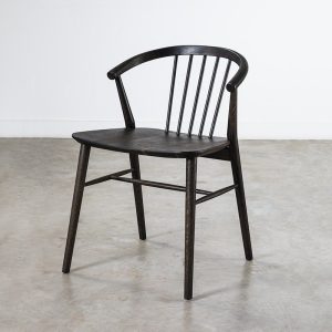 Saba 橡木座椅 (黑檀色/焦燻)