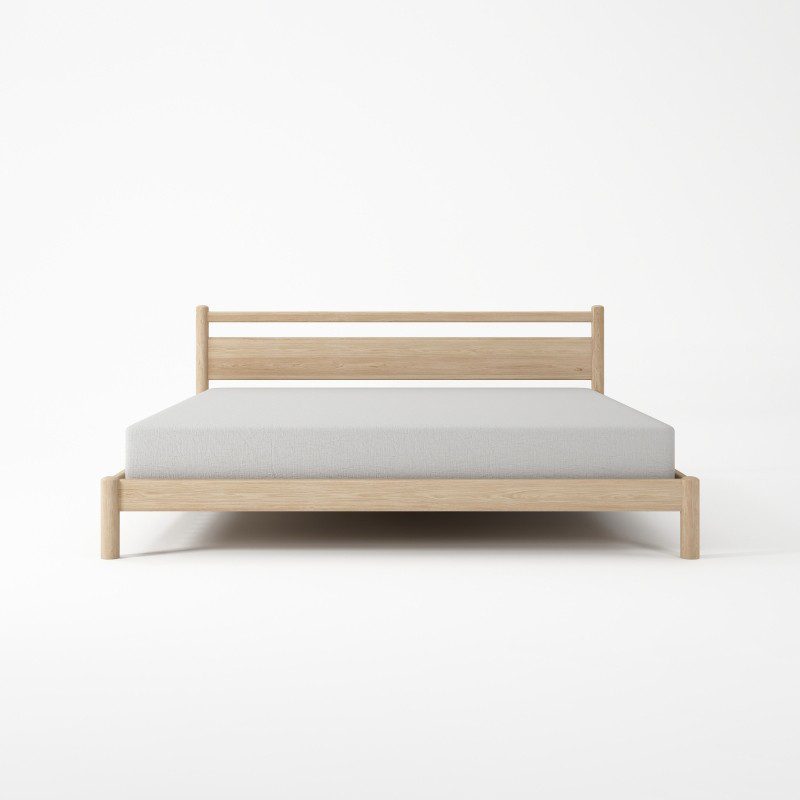 睡個好覺吧！Have a Sweet Dream, 柚木床架｜實木床架, Karpenter 義大利設計家具, 極簡設計家具, 北歐家具 | Vintage Taku II 侘風實木床架-10