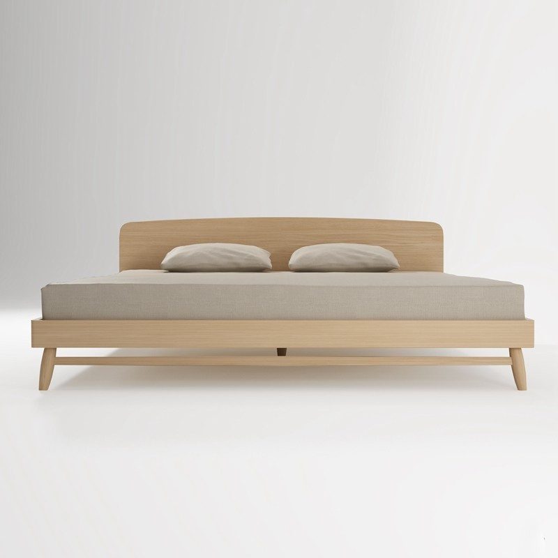 睡個好覺吧！Have a Sweet Dream, 柚木床架｜實木床架, Karpenter 義大利設計家具, 極簡設計家具, 北歐家具 | Vintage Twist 斯堪地雅趣床架-10