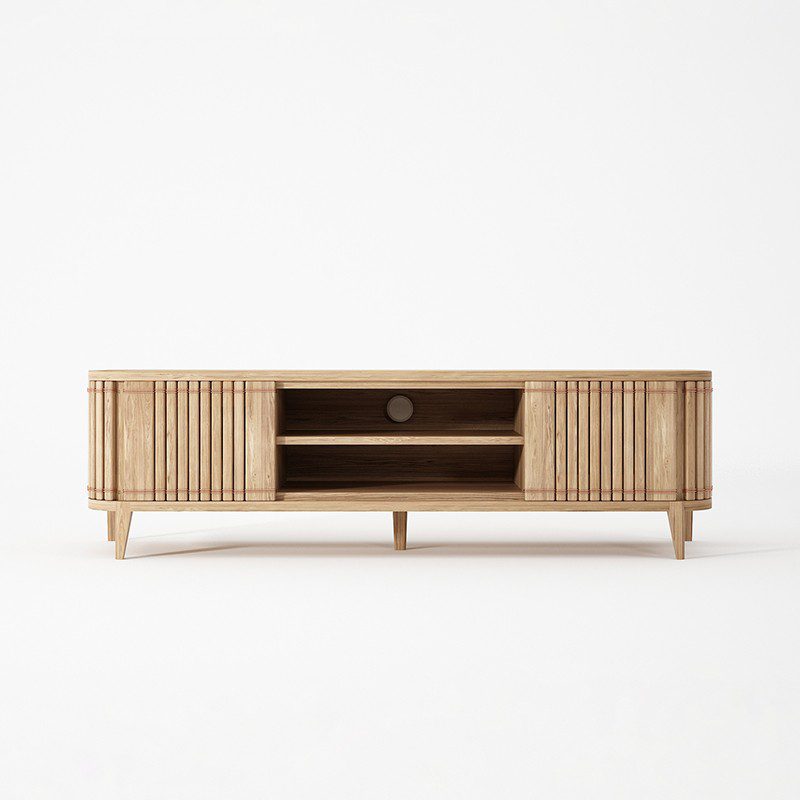 電視櫃, Karpenter 義大利設計家具, 極簡設計家具, 北歐家具 | Vintage, 當代設計家具 Koppar 二層二門電視櫃-12