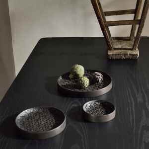 收藏 | 玩具 | 小物, 比利時原木實木家具｜Ethnicraft Tampa 桃花心木置物盤 (一组三件)-40