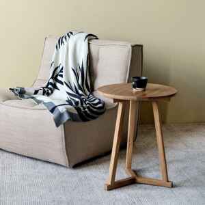 睡個好覺吧！Have a Sweet Dream, 邊几, 比利時原木實木家具｜Ethnicraft, 極簡設計家具 Tripod 凳型邊几-41