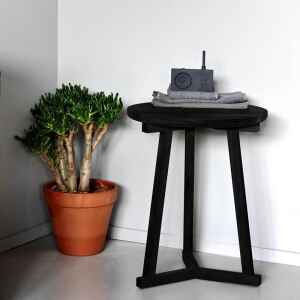 睡個好覺吧！Have a Sweet Dream, 邊几, 比利時原木實木家具｜Ethnicraft, 極簡設計家具 Tripod 凳型邊几-20