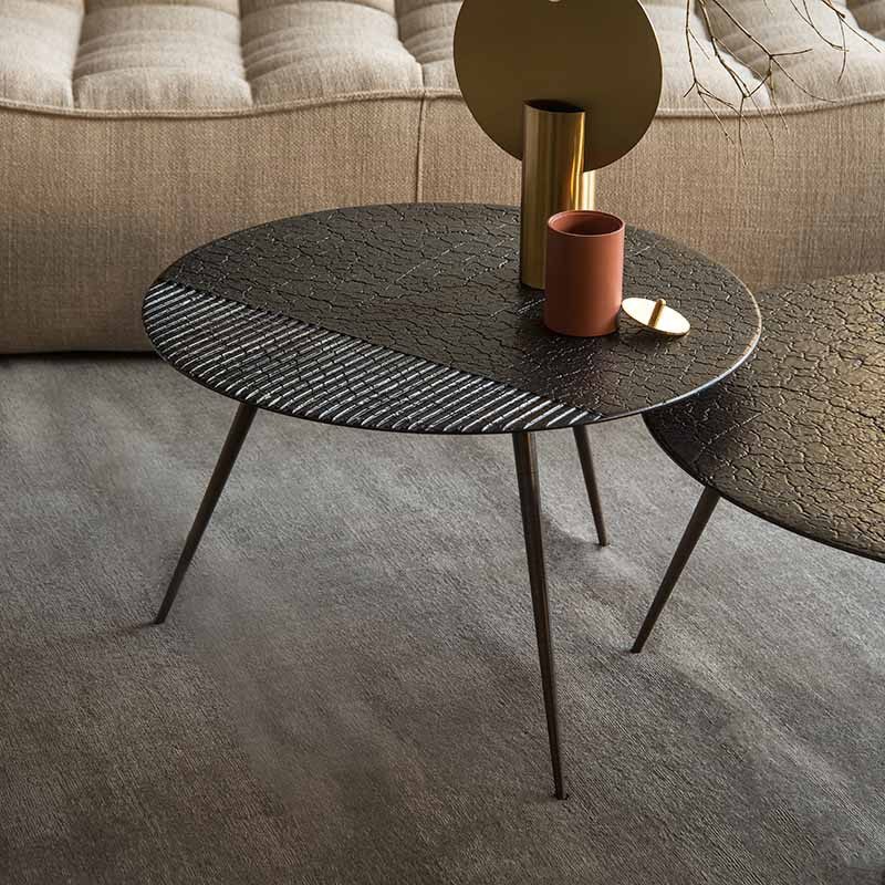 咖啡桌, 比利時原木實木家具｜Ethnicraft, 極簡設計家具, 當代設計家具 Luna 圓形咖啡桌-11