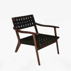 Sunday 黑色皮革休閒椅