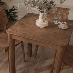 實木餐桌, 實木書桌, dBodhi 工業風家具, 靈魂老柚木家具 Dino 方形餐桌-38