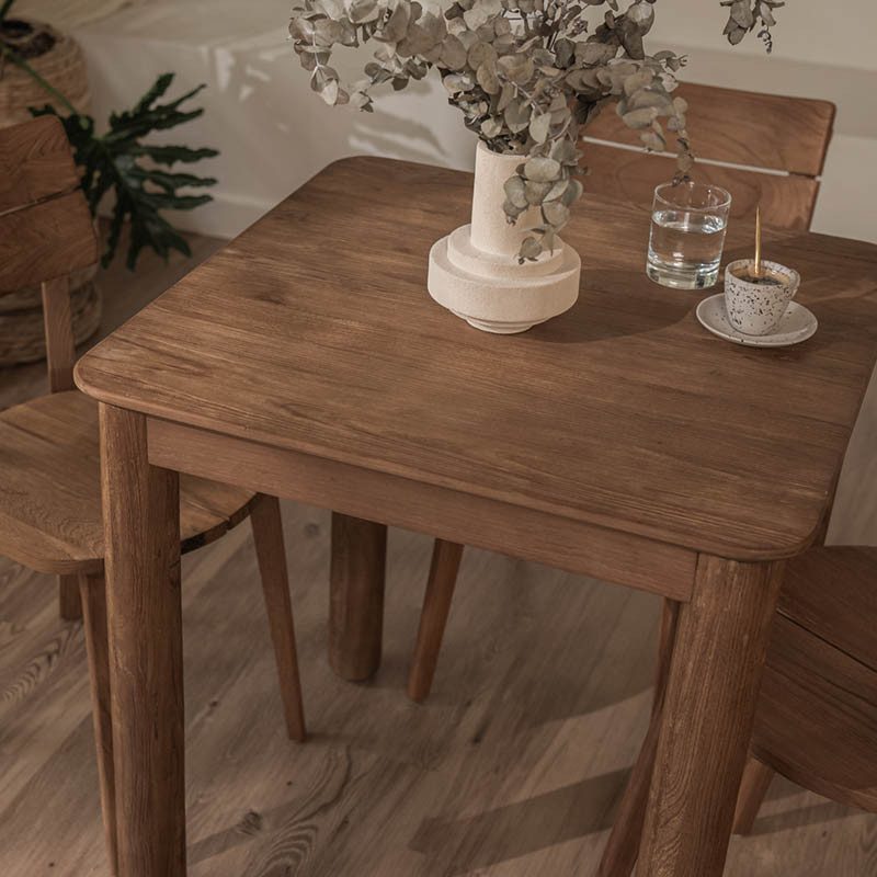 實木餐桌, 實木書桌, dBodhi 工業風家具, 靈魂老柚木家具 Dino 方形餐桌-10