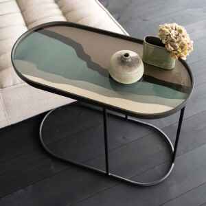 Wabi Sabi 玻璃橢圓托盤