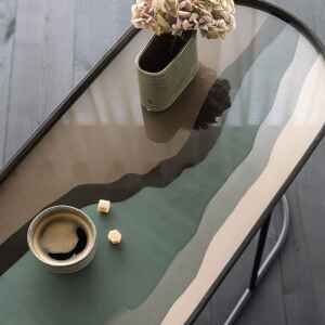 Wabi Sabi 玻璃橢圓托盤