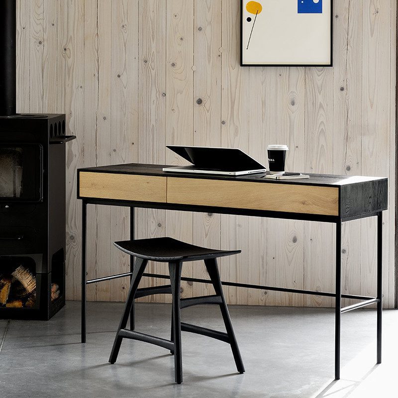 餐椅, 比利時原木實木家具｜Ethnicraft, 極簡設計家具 Osso 椅凳-16