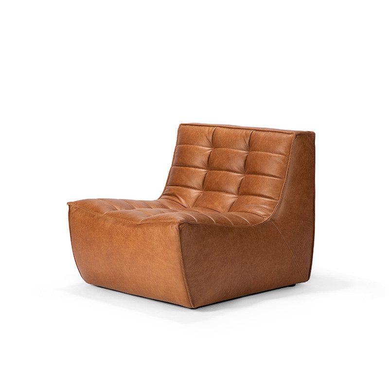沙發, 比利時原木實木家具｜Ethnicraft, 當代設計家具 N701 沙發（焦糖色皮革）-18