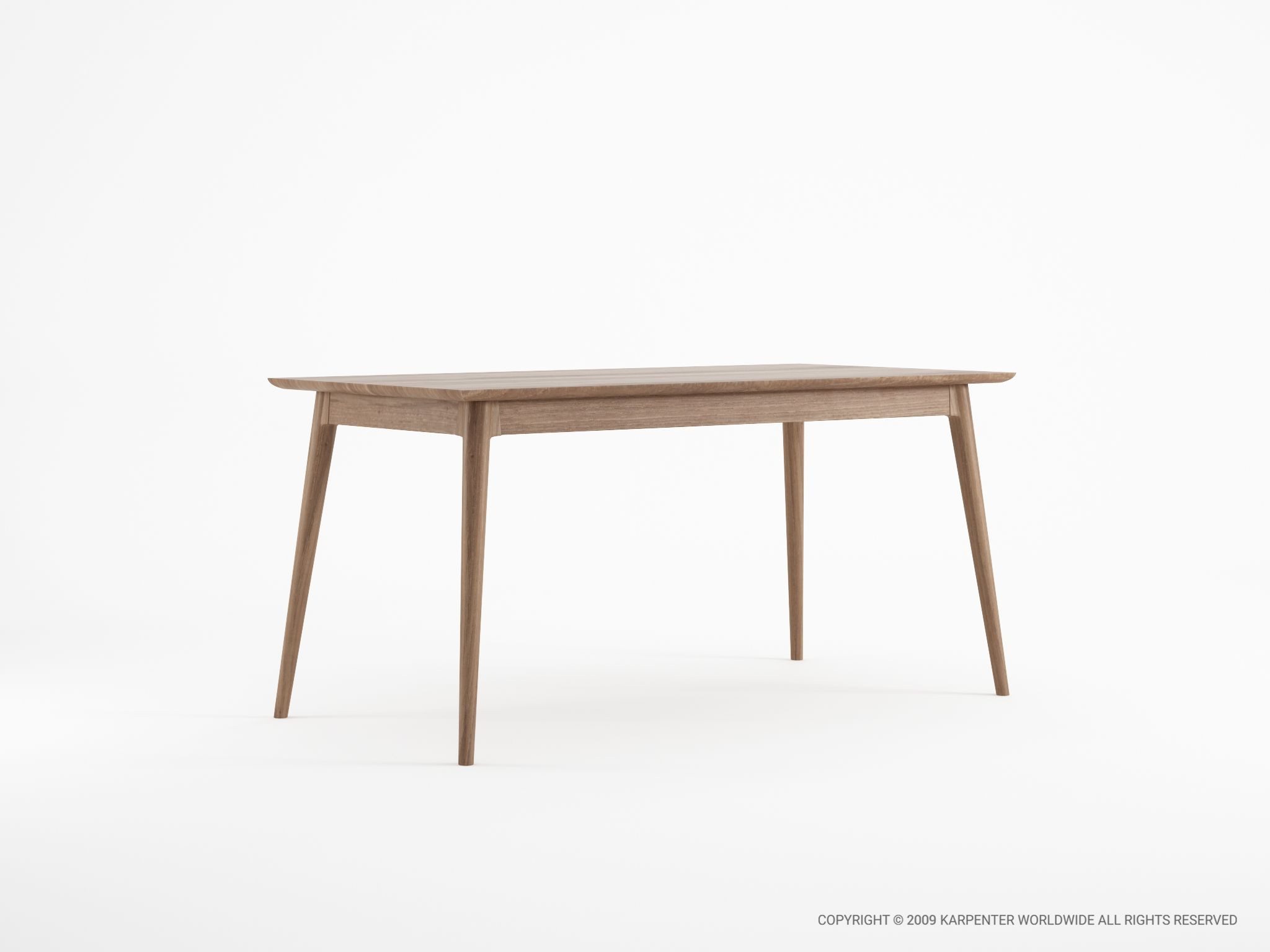 實木餐桌, Karpenter 義大利設計家具, 北歐家具 | Vintage Vintage 斯堪地經典餐桌-15