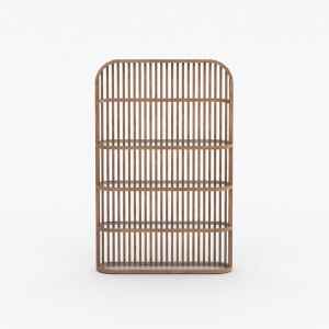 高櫃, 書架書櫃, Air Division 新加坡獲獎實木家具, 當代設計家具 Wind 玻璃層架-23