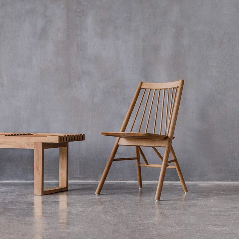 餐椅, 書桌椅, Air Division 新加坡獲獎實木家具, 極簡設計家具 Civil 單椅-10