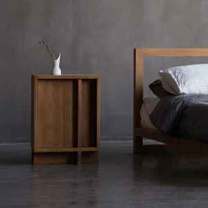 睡個好覺吧！Have a Sweet Dream, 邊几, 床頭櫃, Air Division 新加坡獲獎實木家具, 極簡設計家具 Norton 一門邊几-18