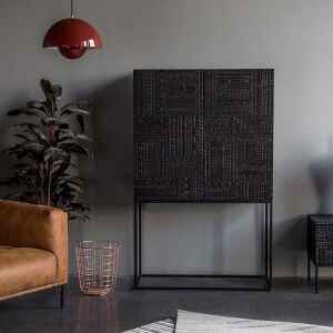 Ancestors Tabwa 圖騰浮雕二門高櫃