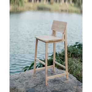 吧台, 比利時原木實木家具｜Ethnicraft, 極簡設計家具 N3 設計師中島椅-21