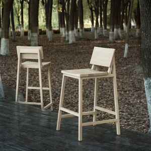 吧台, 比利時原木實木家具｜Ethnicraft, 極簡設計家具 N3 設計師中島椅-29