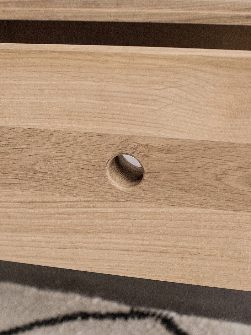 睡個好覺吧！Have a Sweet Dream, 床頭櫃, 比利時原木實木家具｜Ethnicraft, 極簡設計家具 Spindle 床頭櫃-14