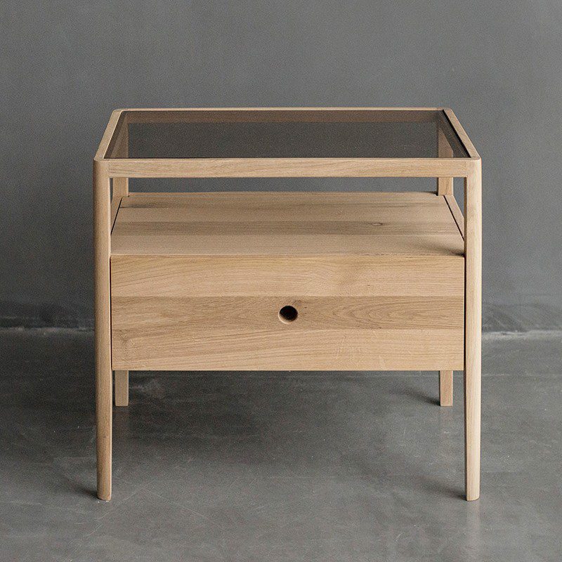 睡個好覺吧！Have a Sweet Dream, 床頭櫃, 比利時原木實木家具｜Ethnicraft, 極簡設計家具 Spindle 床頭櫃-17