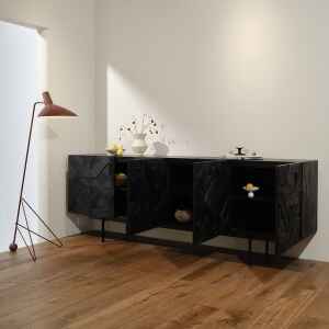 邊櫃, 比利時原木實木家具｜Ethnicraft, 極簡設計家具 Graphic 幾何邊櫃-42