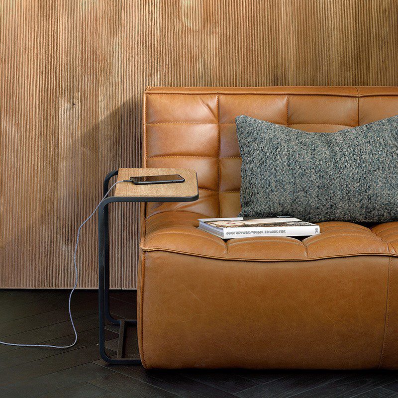 沙發, 比利時原木實木家具｜Ethnicraft, 當代設計家具 N701 沙發（焦糖色皮革）-14